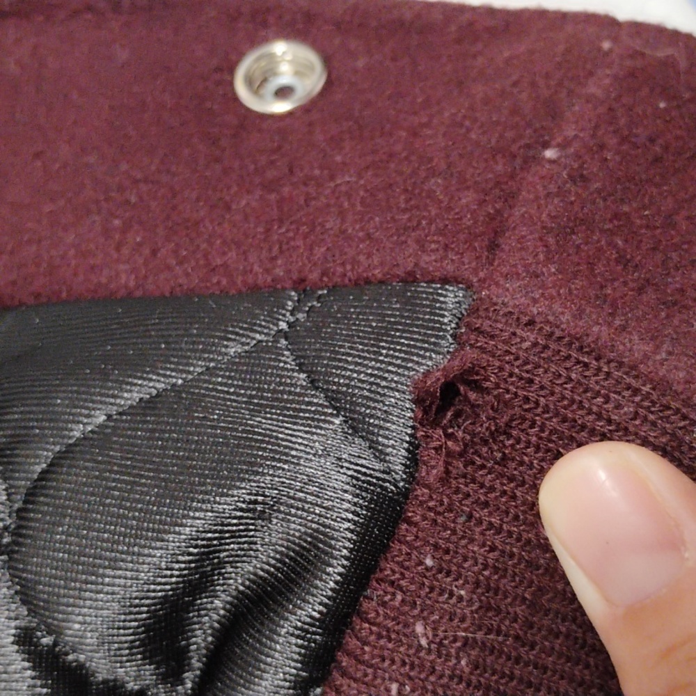 FLASH SALE! RARE! Awards USA Vintage Varsity Wool Leather Bomber Jacket (A-76) - Picture 13 of 13
